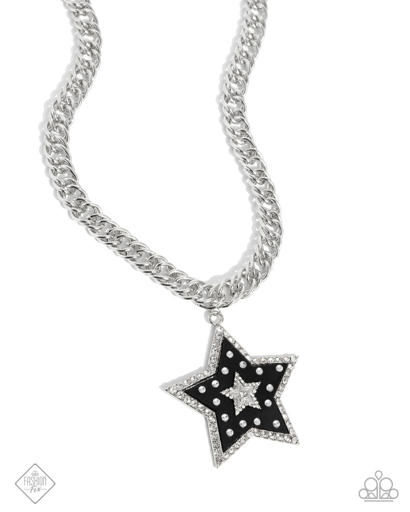 Cosmic Chic - Black FF Necklace