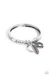 Free-Spirited Fantasy - Silver Bracelet