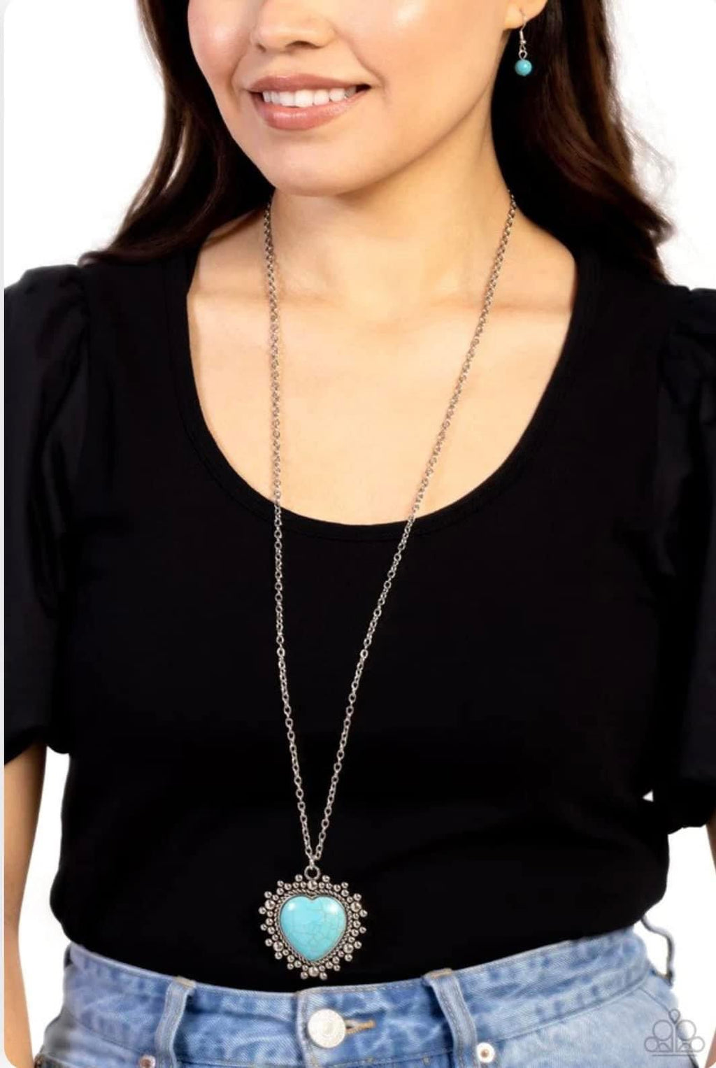 Southwestern Sentiment - Blue Necklace - Paparazzi Accessories
