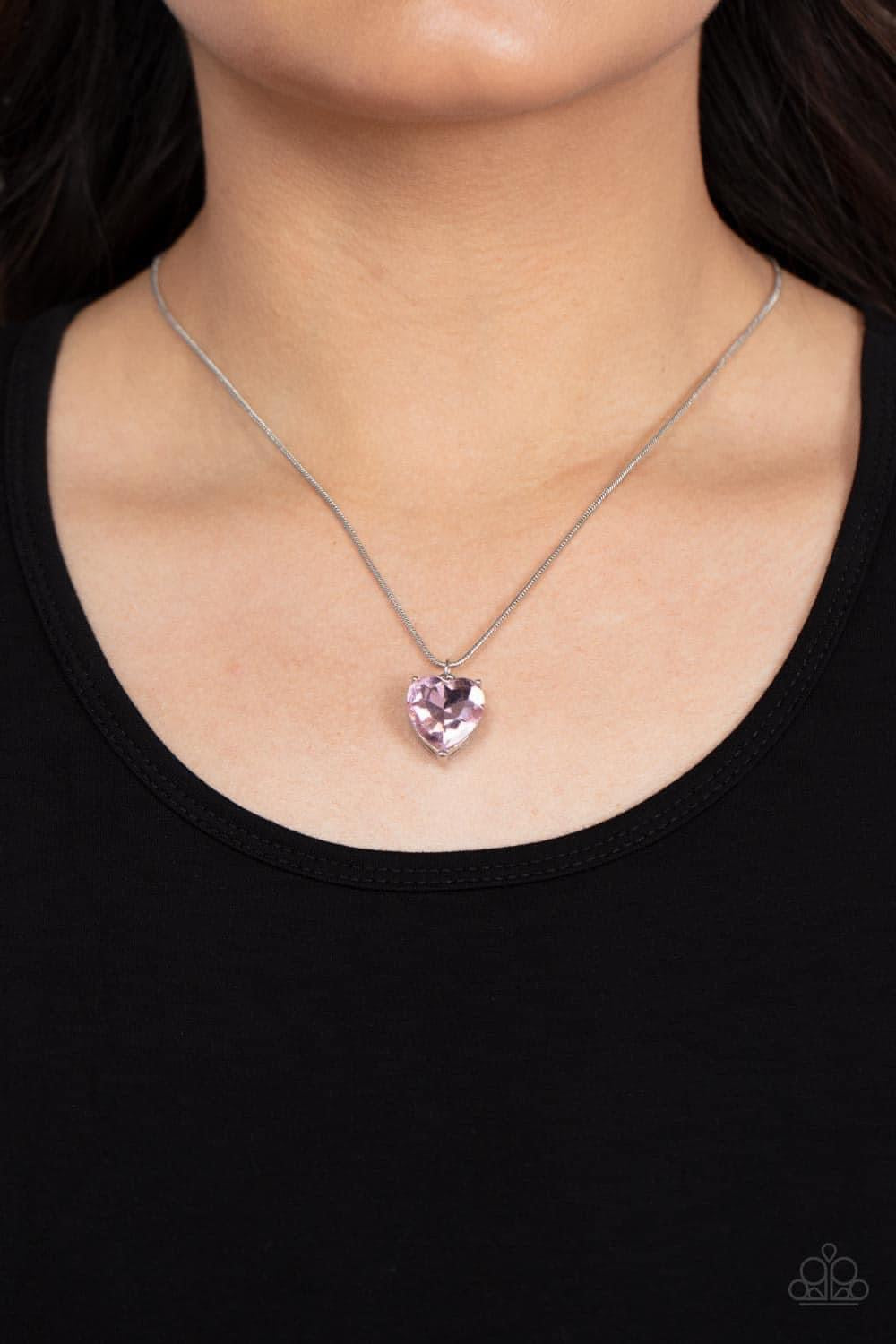 Smitten with Style - Pink Necklace - Paparazzi Accessories