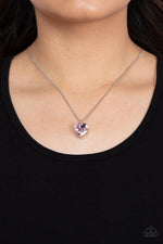 Smitten with Style - Pink Necklace - Paparazzi Accessories