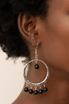 Luscious Luxury - Black Earrings
