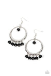 Luscious Luxury - Black Earrings