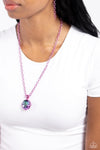 Las Vegas DIP - Pink Necklace - Paparazzi Accessories