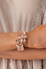 Luminous Laurels - Hinge Bracelet