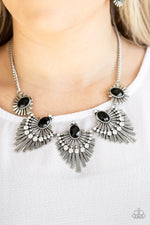 Miss YOU-niverse - Black Necklace - Paparazzi Accessories