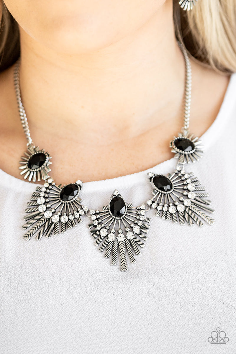 Miss YOU-niverse - Black Necklace - Paparazzi Accessories