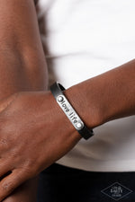 Love Life - Black Bracelet - Paparazzi Accessories
