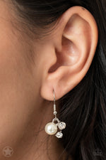 Toast To Perfection - White Necklace - Paparazzi Accessories