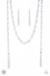 five-dollar-jewelry-scarf-necklace-silver-blockbuster-necklace-paparazzi-accessories