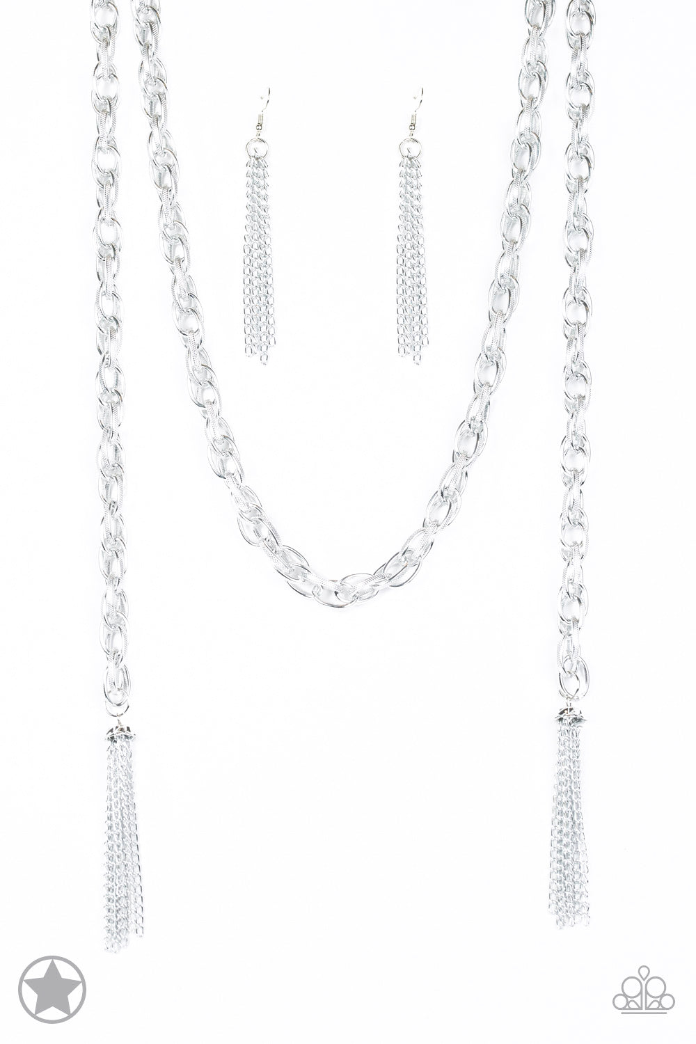 five-dollar-jewelry-scarf-necklace-silver-blockbuster-necklace-paparazzi-accessories