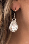 Show-Stopping Shimmer - White Necklace - Paparazzi Accessories