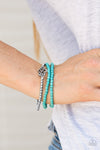 Collect Moments - Blue Bracelet - Paparazzi Accessories