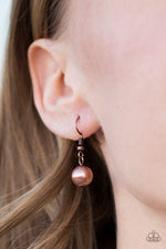 Glam and Grind - Copper Necklace - Paparazzi Accessories