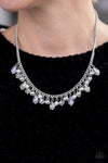 Glammed If I Do, Glammed If I Dont - White Necklace - Paparazzi Accessories