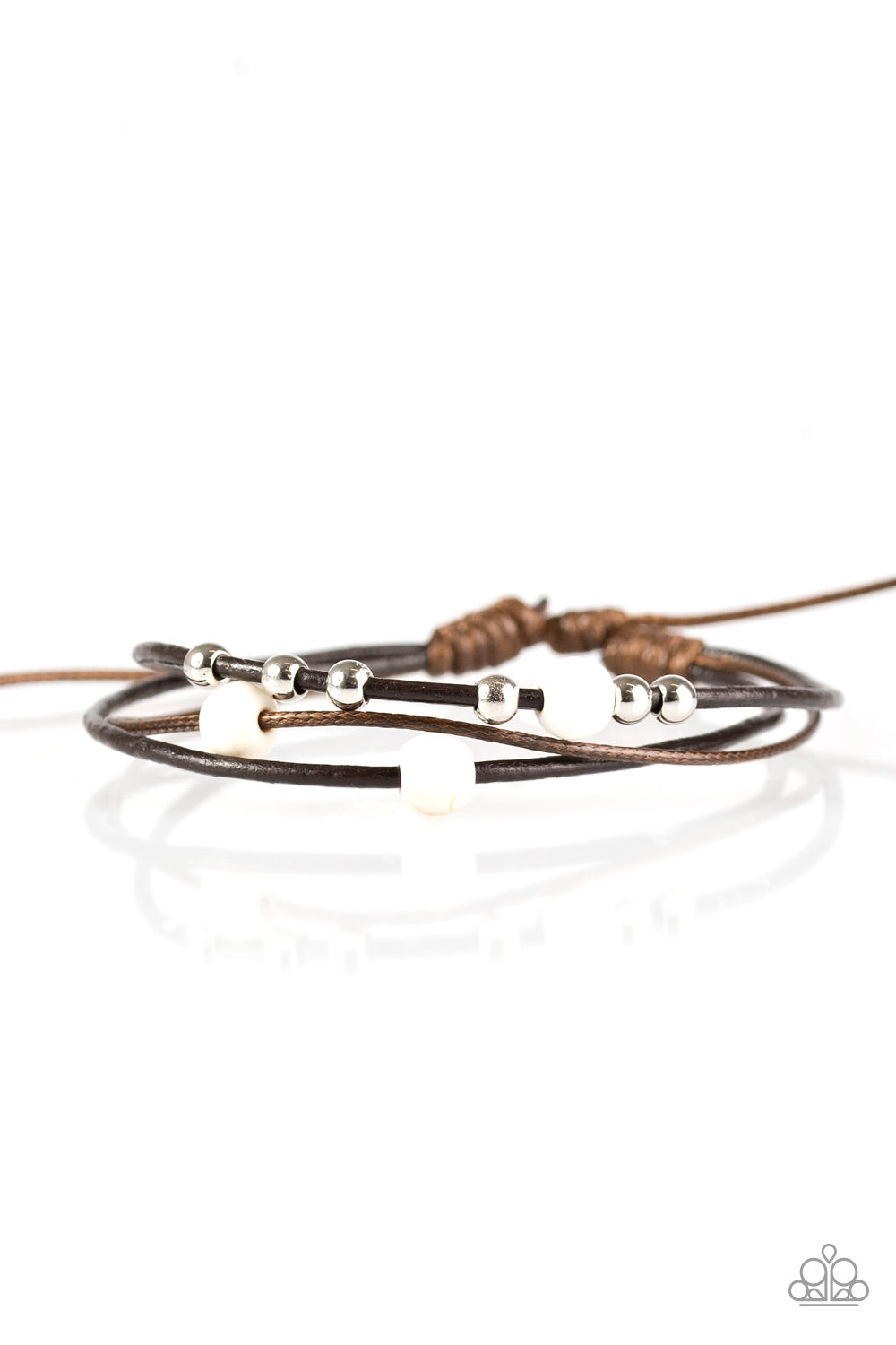 five-dollar-jewelry-mountain-treasure-white-bracelet-paparazzi-accessories