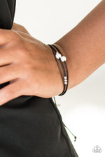 Mountain Treasure - White Bracelet - Paparazzi Accessories