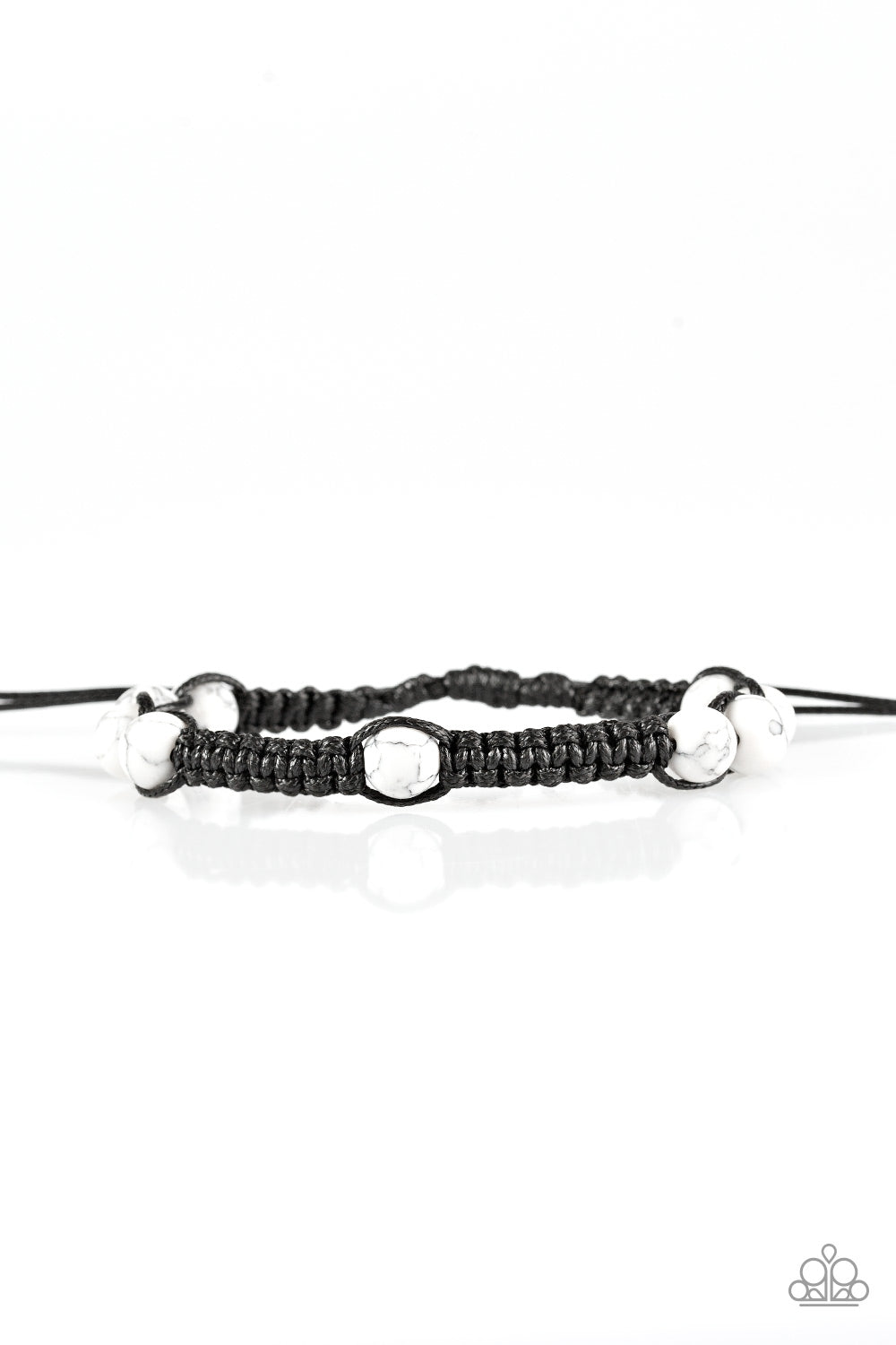 five-dollar-jewelry-endurance-white-bracelet-paparazzi-accessories