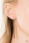 Timeless Twinkle - Copper Necklace - Paparazzi Accessories