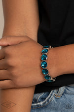 Number One Knockout - Blue Bracelet - Paparazzi Accessories