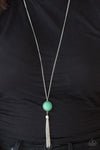 Pep In Your Step - Green Necklace - Paparazzi Accessories