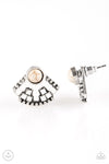 five-dollar-jewelry-stylishly-santa-fe-white-post-post earrings-paparazzi-accessories