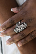 Make Your Own Fairytale - White Ring - Paparazzi Accessories