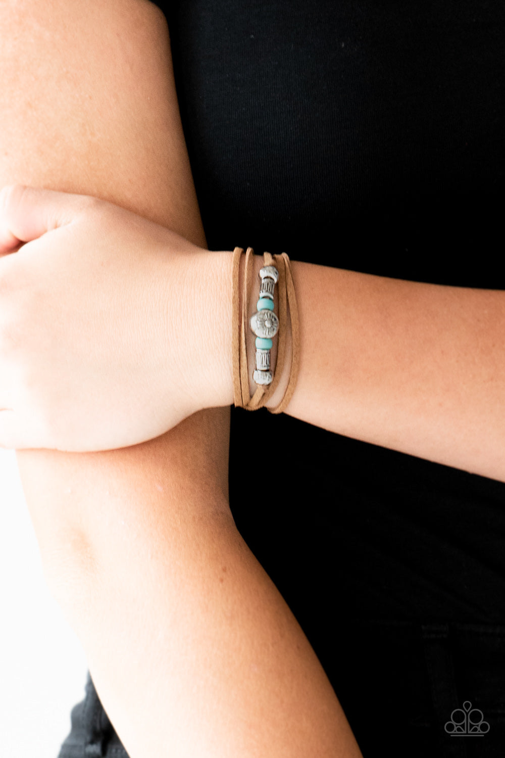 Find Your Way - Blue Bracelet - Paparazzi Accessories