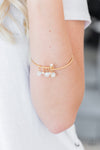 Marine Melody - Gold Bracelet - Paparazzi Accessories