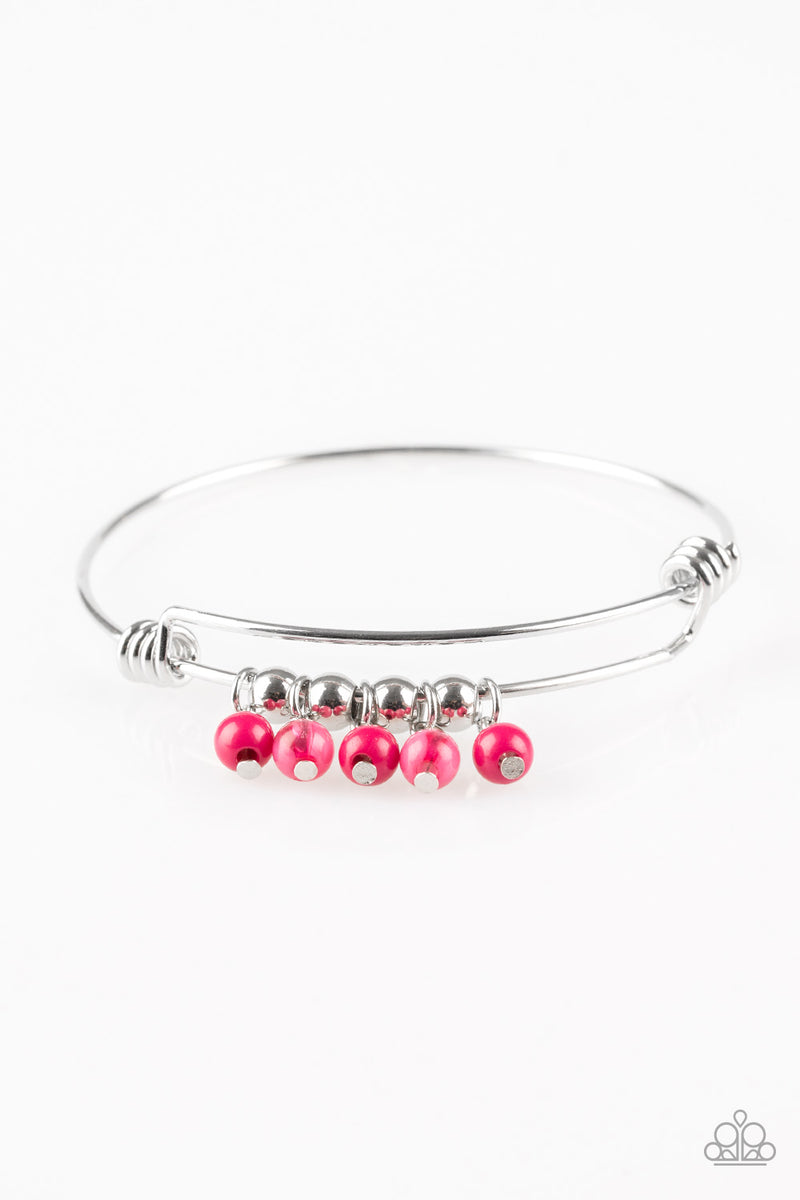 five-dollar-jewelry-all-roads-lead-to-roam-pink-bracelet-paparazzi-accessories