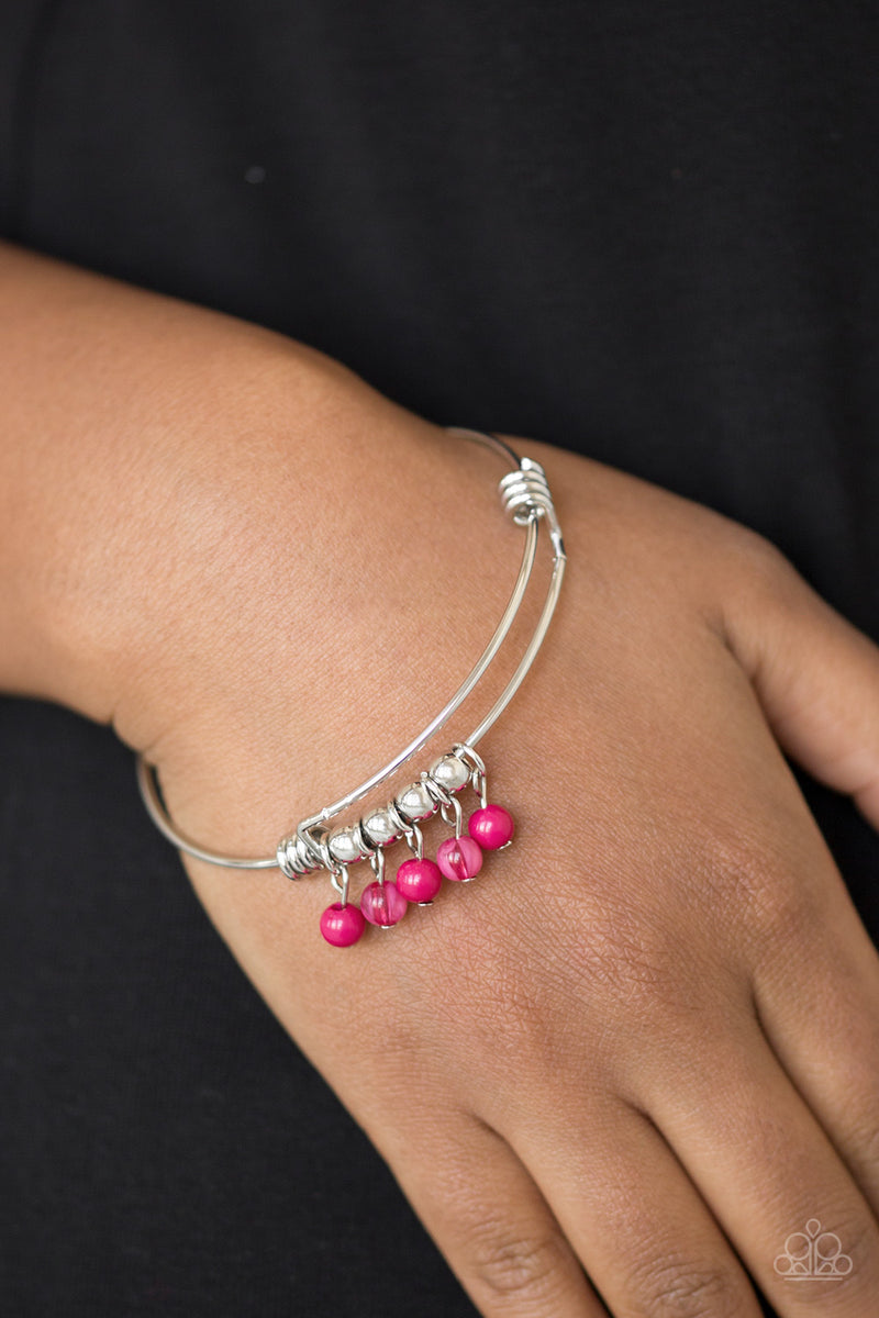 All Roads Lead To ROAM - Pink Bracelet - Paparazzi Accessories