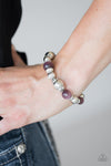 Once Upon A MARITIME - Purple Bracelet - Paparazzi Accessories