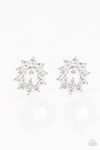 five-dollar-jewelry-starry-nights-white-post earrings-paparazzi-accessories