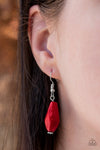 Royal Retreat - Red Necklace - Paparazzi Accessories
