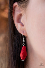Royal Retreat - Red Necklace - Paparazzi Accessories