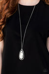 The Royal Coronation - White Necklace - Paparazzi Accessories