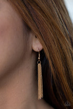 Five-Alarm FIREWORK - Gold Necklace - Paparazzi Accessories