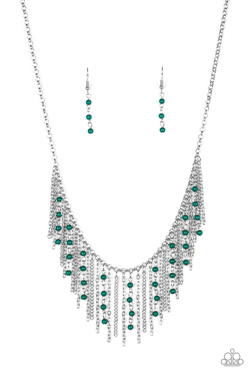 five-dollar-jewelry-harlem-hideaway-green-necklace-paparazzi-accessories