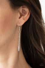 Deco Decadence - White Necklace - Paparazzi Accessories