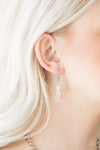 Fringe Fabulous - White Necklace - Paparazzi Accessories