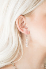 Fringe Fabulous - White Necklace - Paparazzi Accessories