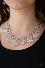 Gorgeously Globetrotter - White Necklace - Paparazzi Accessories