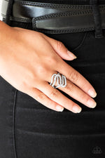 Make Waves - White Ring - Paparazzi Accessories