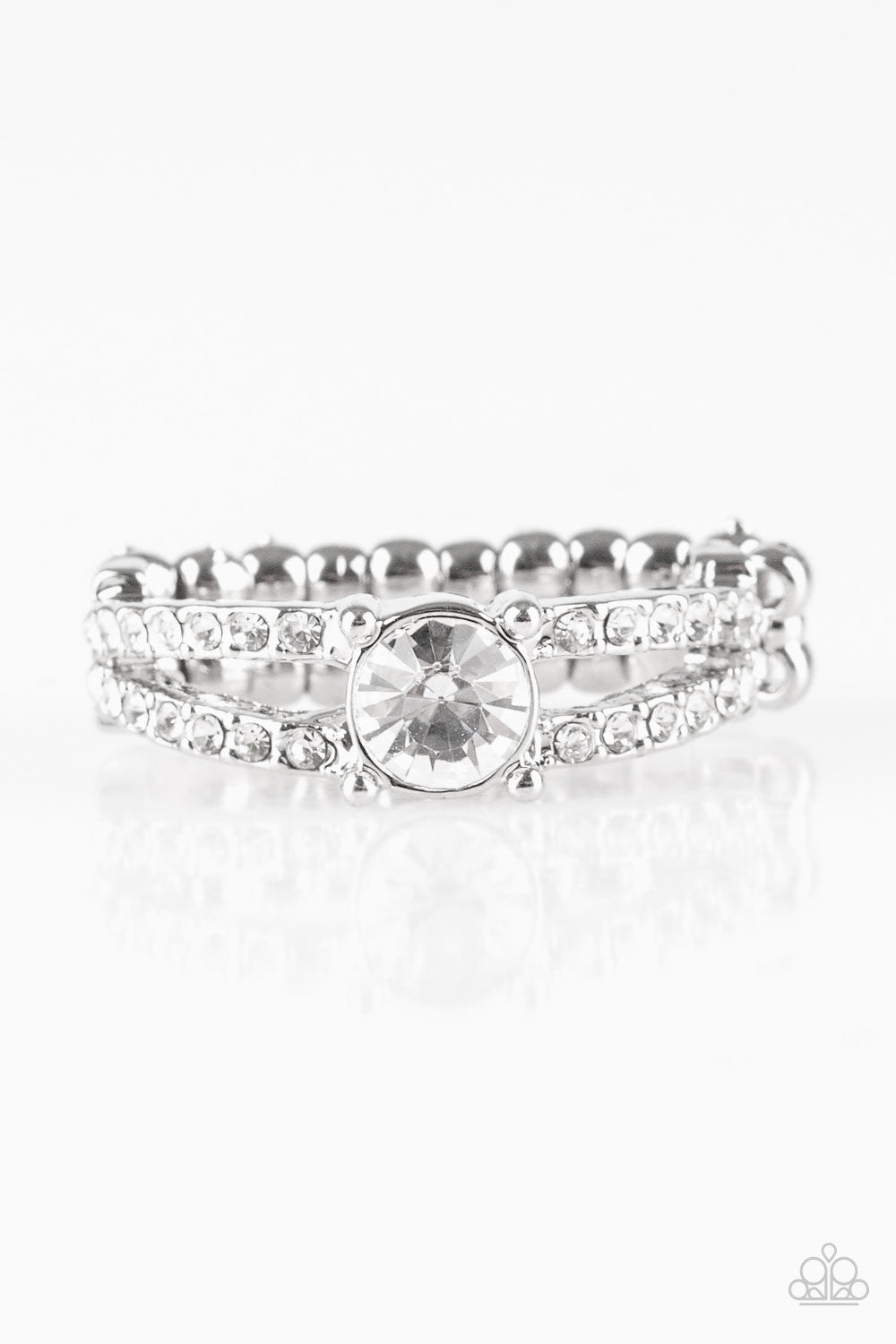 five-dollar-jewelry-dream-sparkle-white-ring-paparazzi-accessories