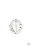 five-dollar-jewelry-moonlit-marigold-white-ring-paparazzi-accessories