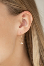 Courageously Catwalk - Gold Necklace - Paparazzi Accessories