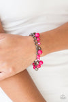 Hold My Drink - Pink Bracelet - Paparazzi Accessories