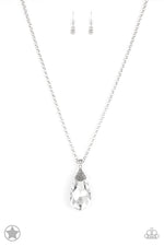 five-dollar-jewelry-spellbinding-sparkle-white-necklace-paparazzi-accessories