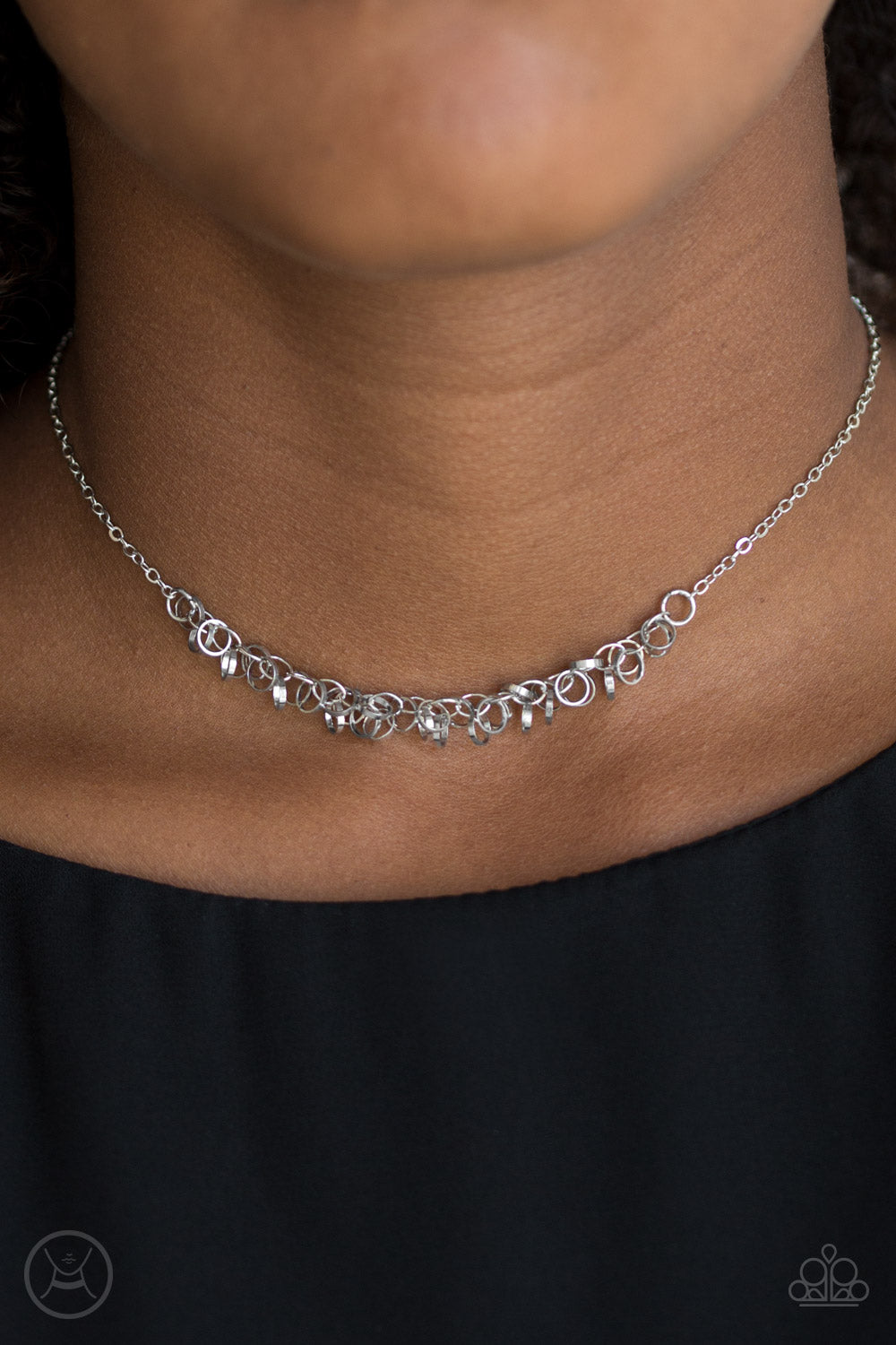 Cat Got Your Tongue? - Silver Necklace - Paparazzi Accessories