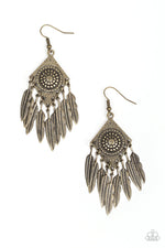 five-dollar-jewelry-western-rattler-brass-earrings-paparazzi-accessories